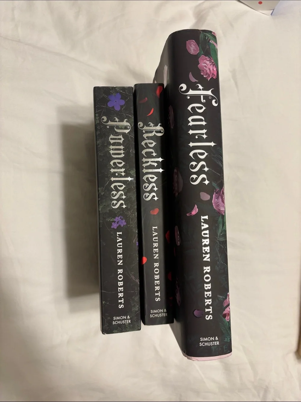Powerless trilogy by Lauren Roberts